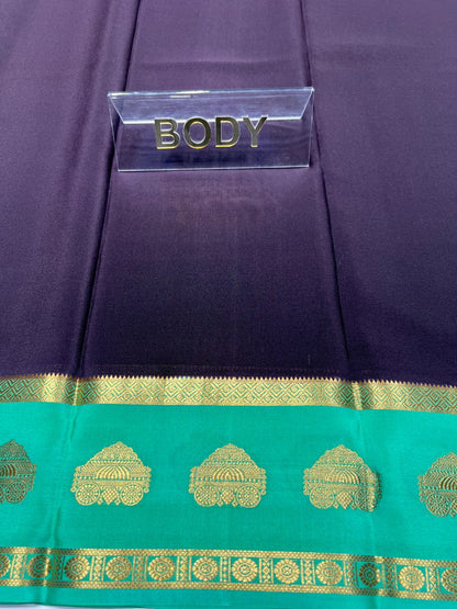 Pure Mysore Silk Saree.
