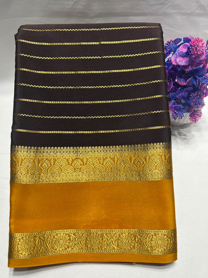 Pure Mysore Silk Saree.