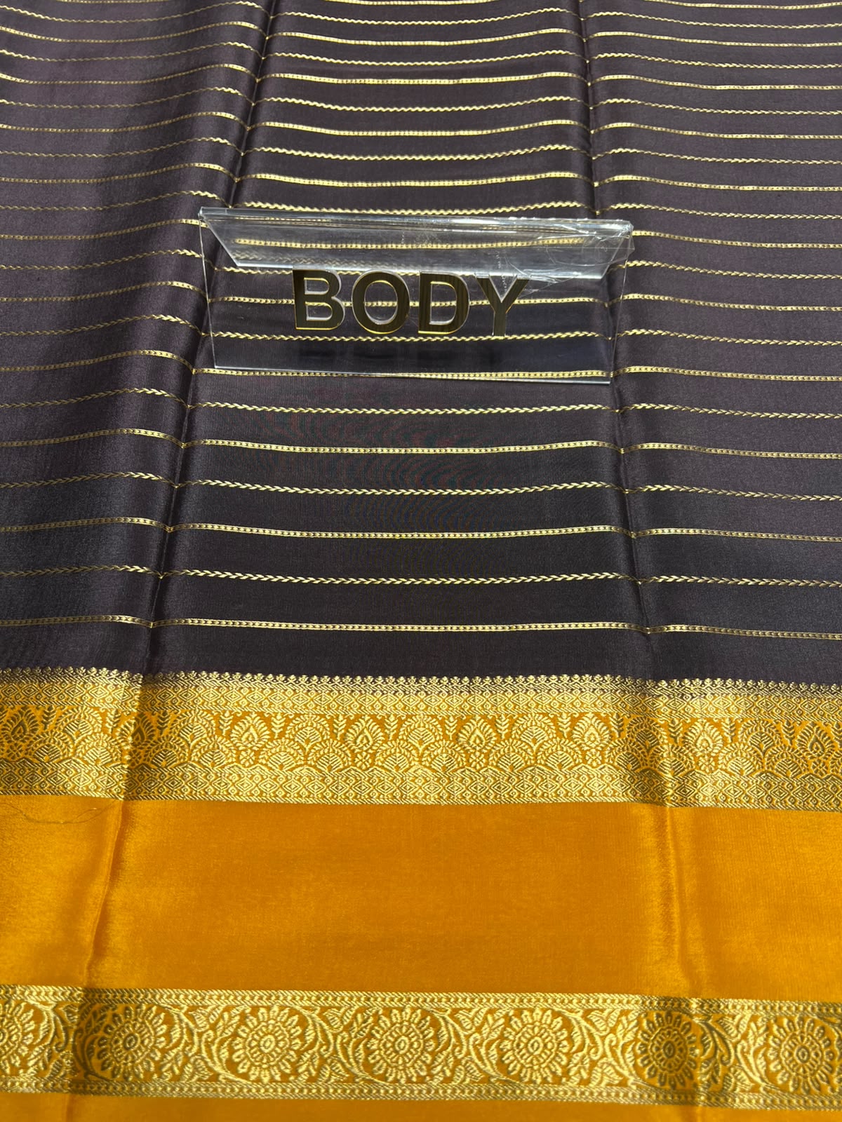 Pure Mysore Silk Saree.