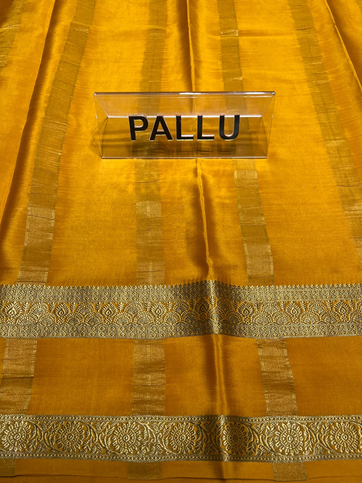 Pure Mysore Silk Saree.