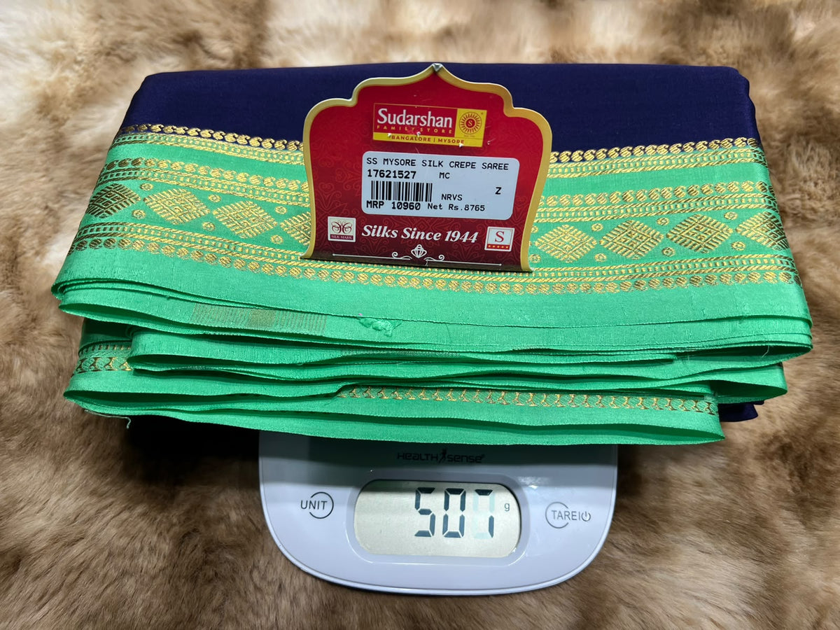 Pure Mysore Silk Saree.