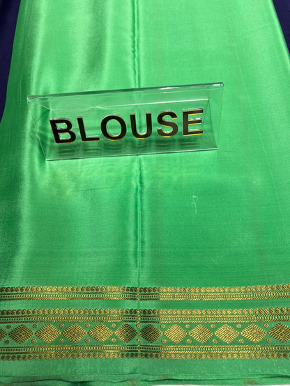 Pure Mysore Silk Saree.