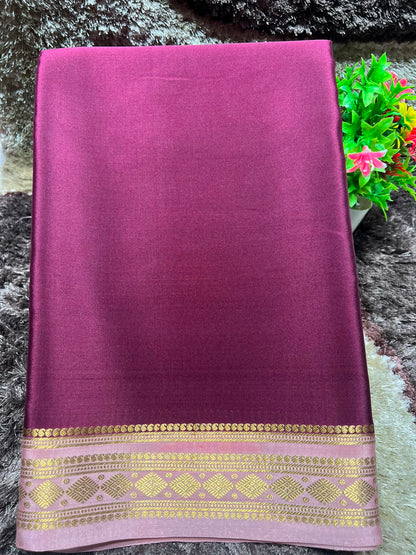 Pure Mysore Silk Saree.