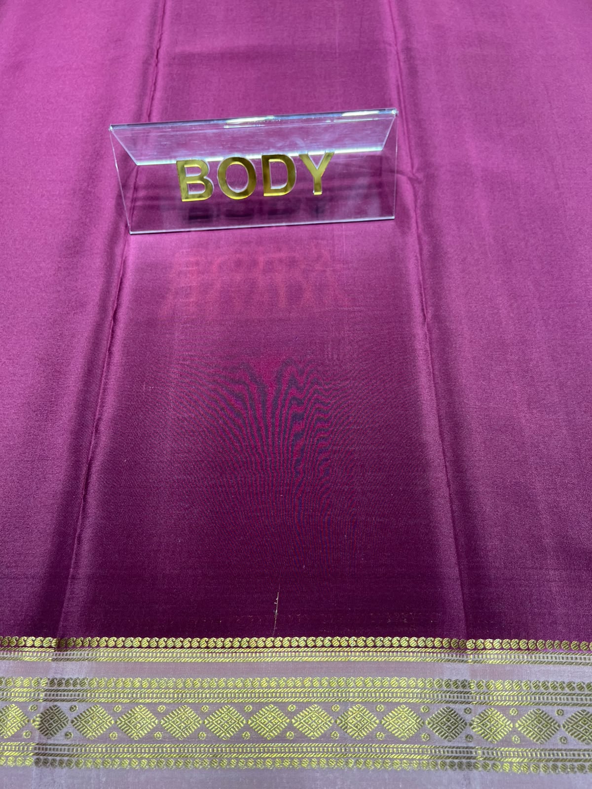 Pure Mysore Silk Saree.