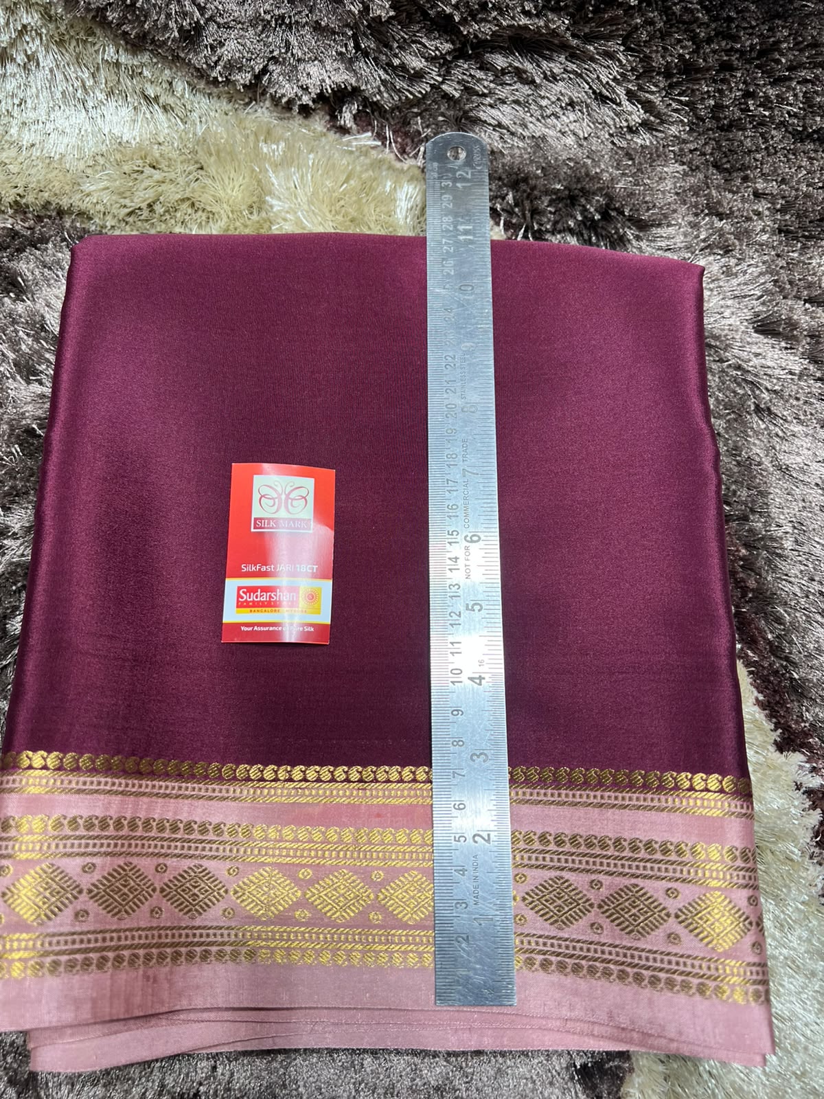 Pure Mysore Silk Saree.