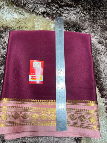 Pure Mysore Silk Saree.