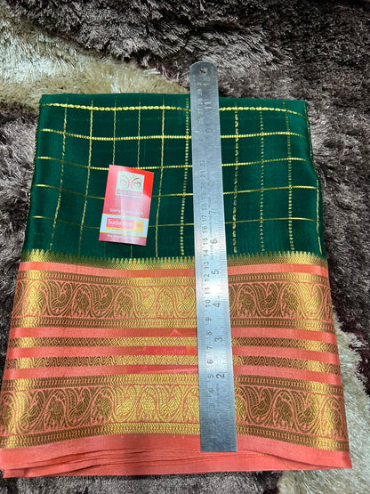 Pure Mysore Silk Saree.