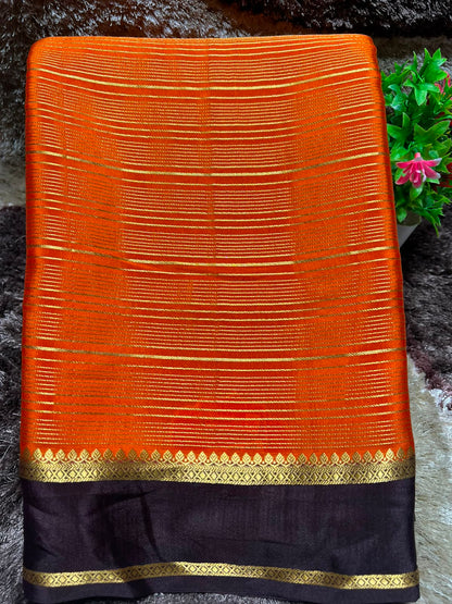 Pure Mysore Silk Saree.