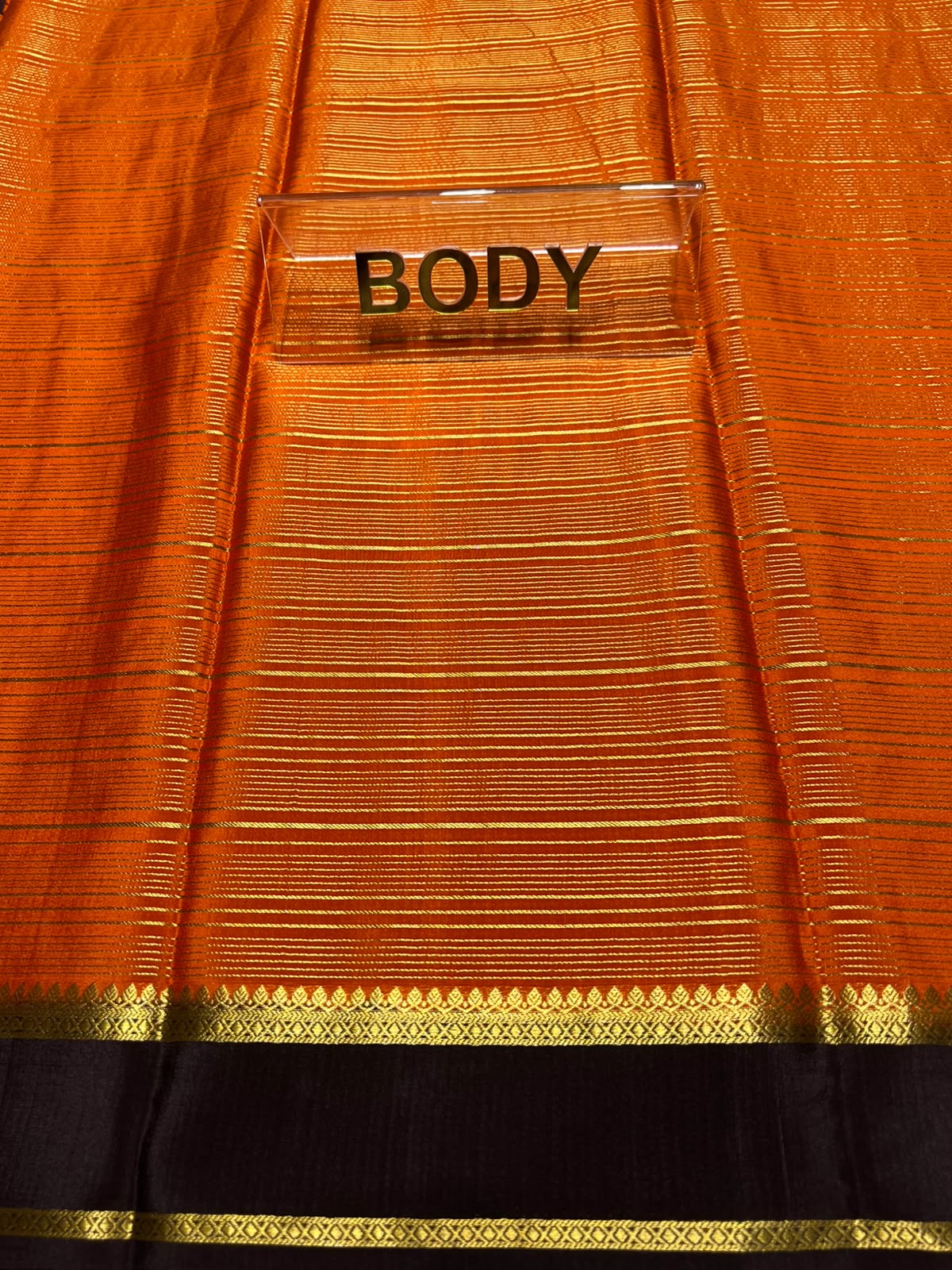 Pure Mysore Silk Saree.