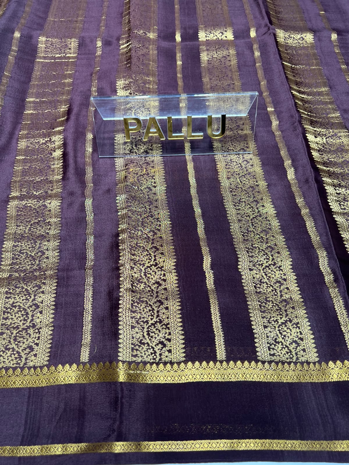 Pure Mysore Silk Saree.