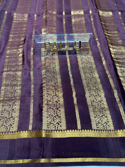 Pure Mysore Silk Saree.