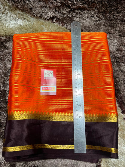 Pure Mysore Silk Saree.