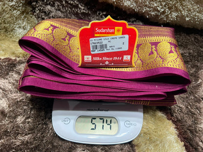Pure Mysore Silk Saree.
