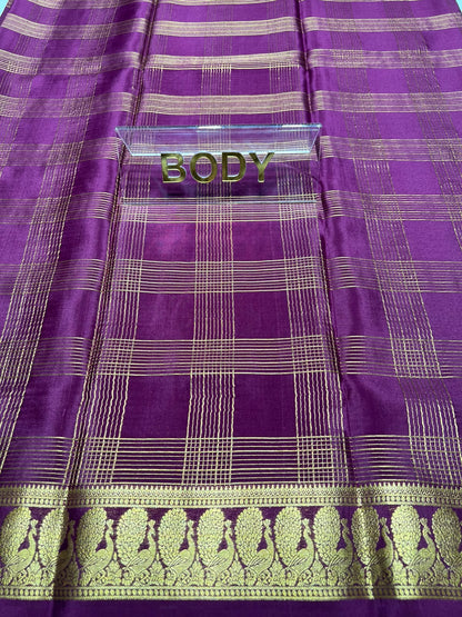 Pure Mysore Silk Saree.