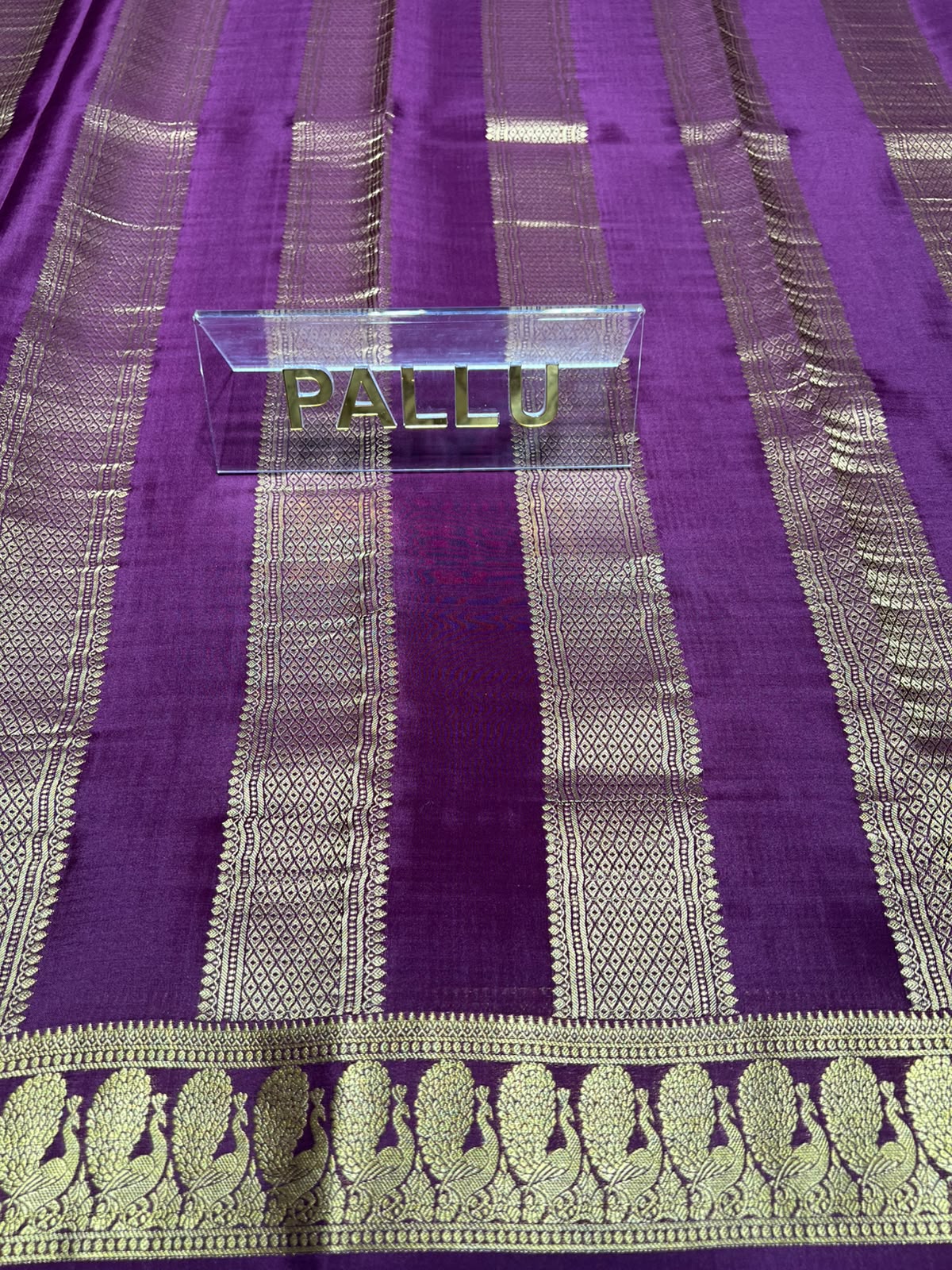 Pure Mysore Silk Saree.