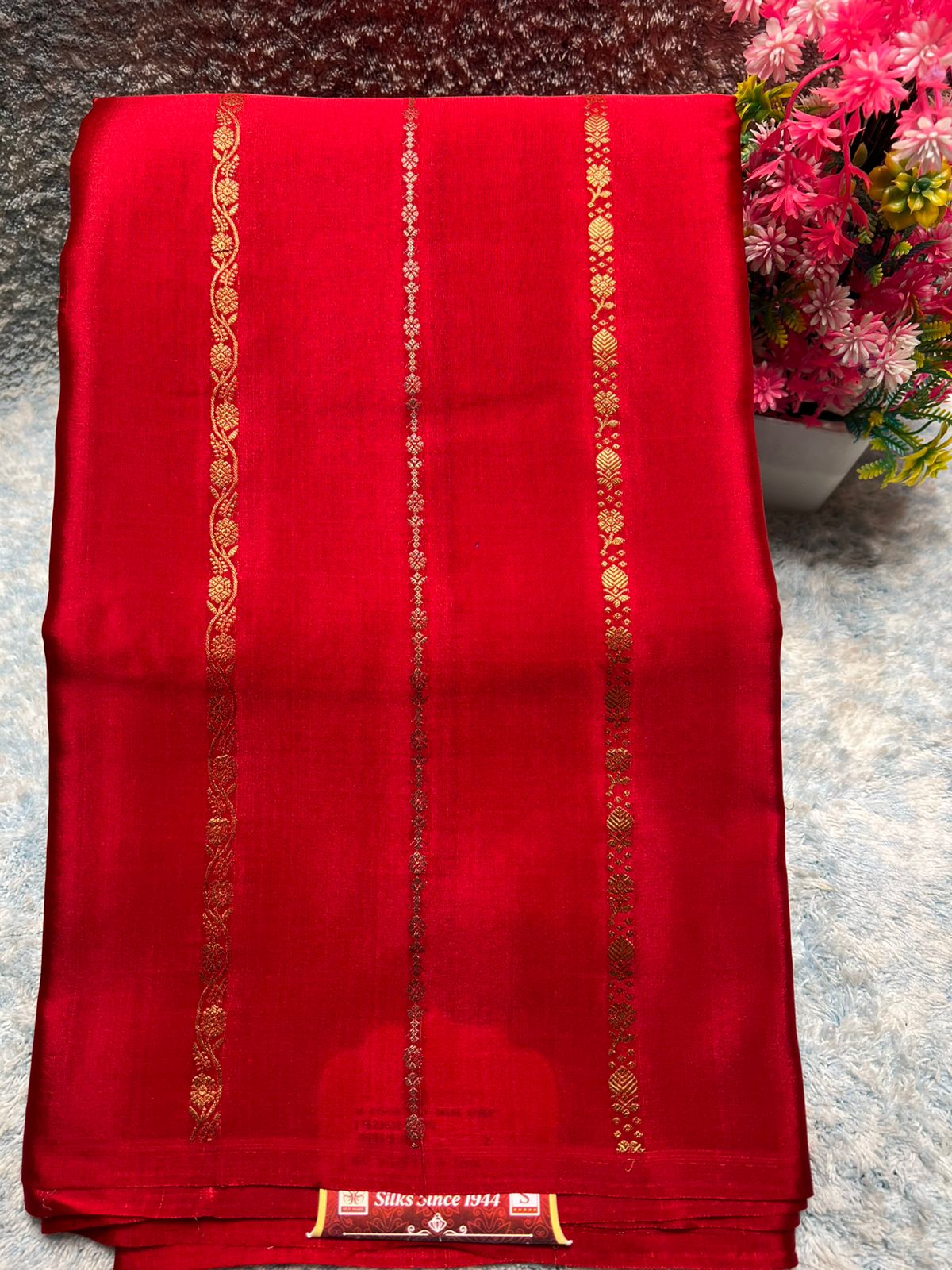 Pure Mysore Silk Saree.