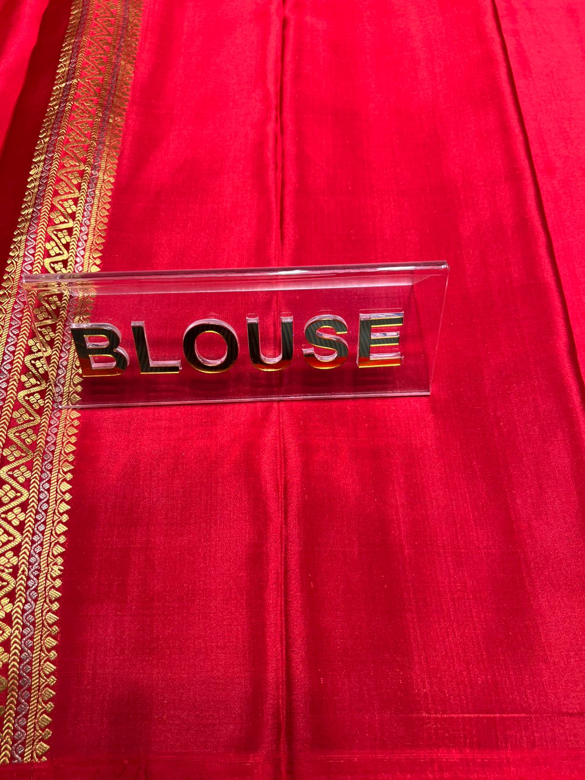 Pure Mysore Silk Saree.