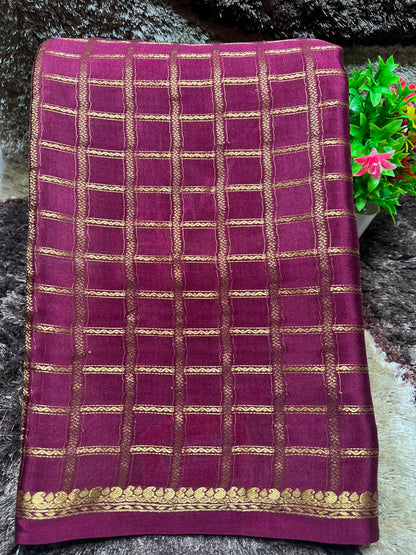 Pure Mysore Silk Saree.