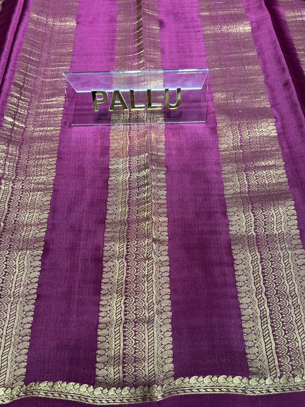 Pure Mysore Silk Saree.