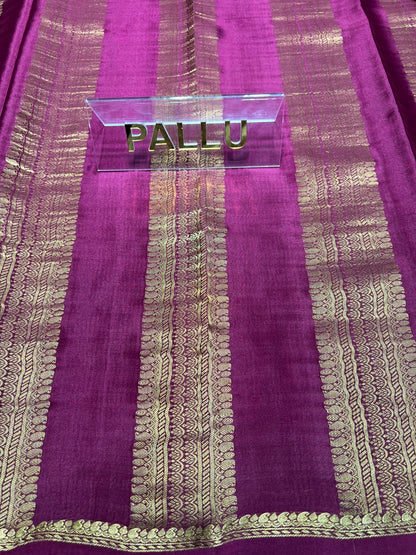 Pure Mysore Silk Saree.
