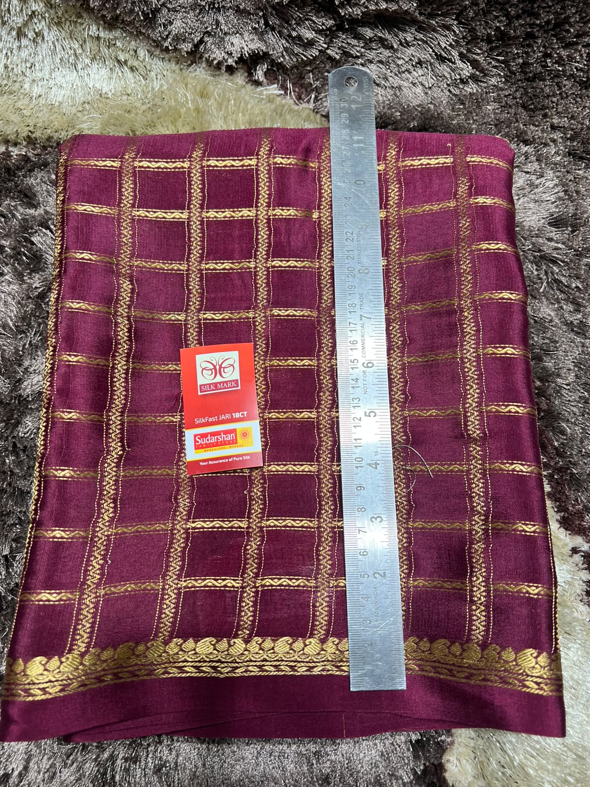 Pure Mysore Silk Saree.