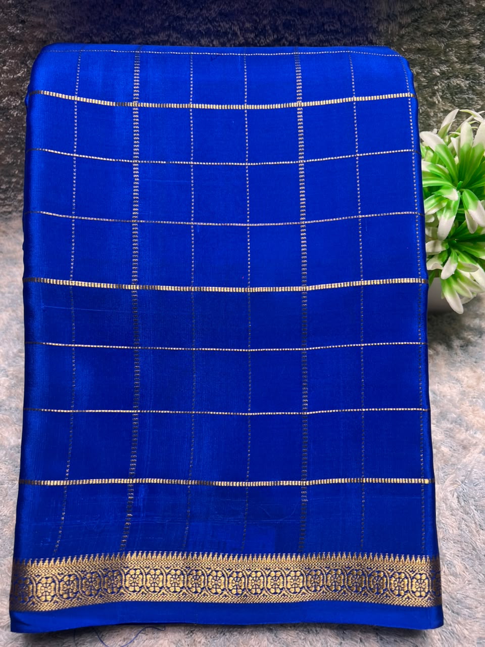 Pure Mysore Silk Saree.