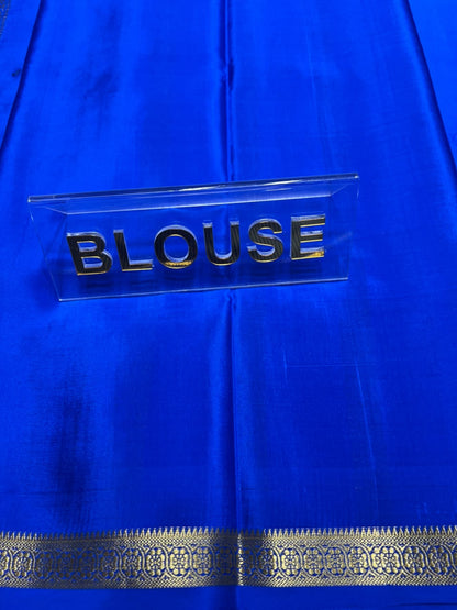 Pure Mysore Silk Saree.