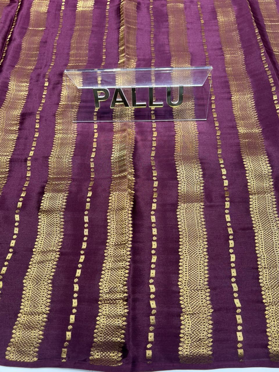 Pure Mysore Silk Saree.