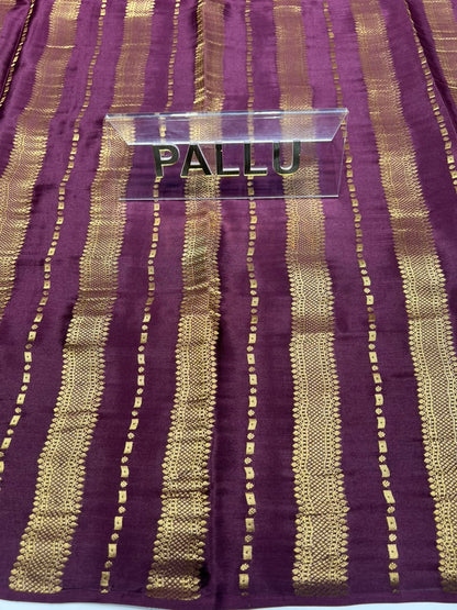 Pure Mysore Silk Saree.