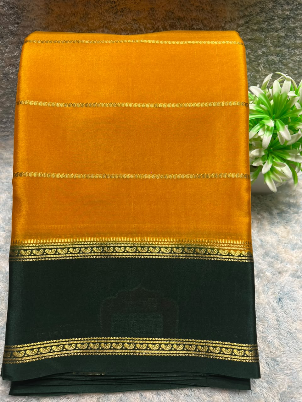 Pure Mysore Silk Saree.