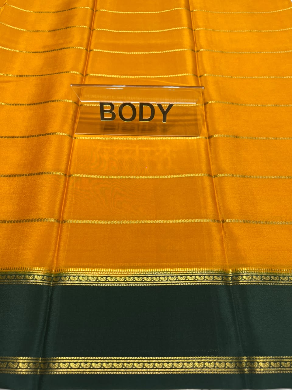 Pure Mysore Silk Saree.