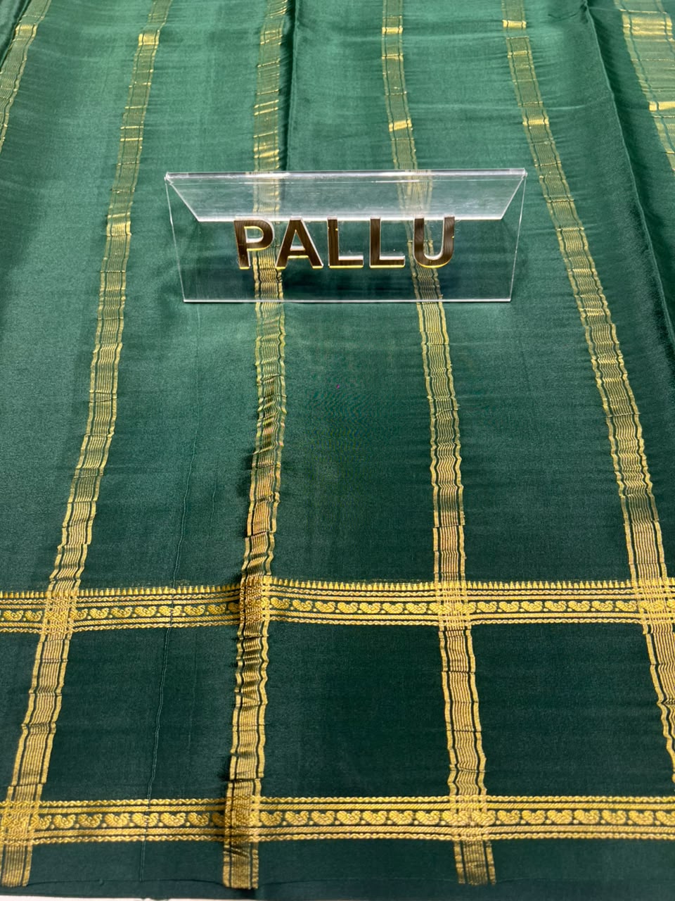Pure Mysore Silk Saree.