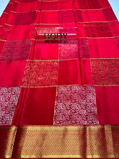 Pure Mysore Silk Saree.