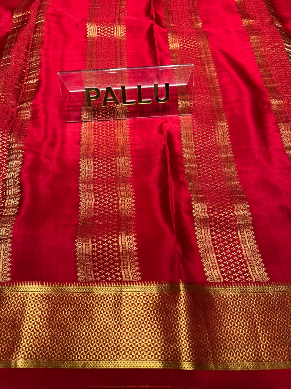 Pure Mysore Silk Saree.