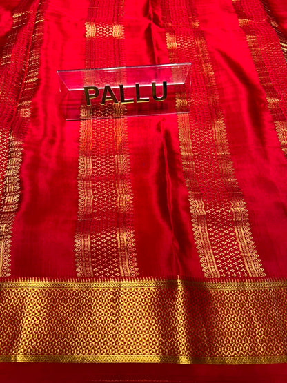 Pure Mysore Silk Saree.