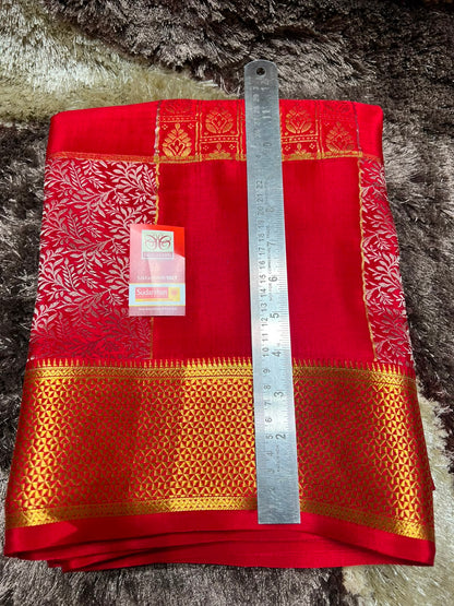 Pure Mysore Silk Saree.