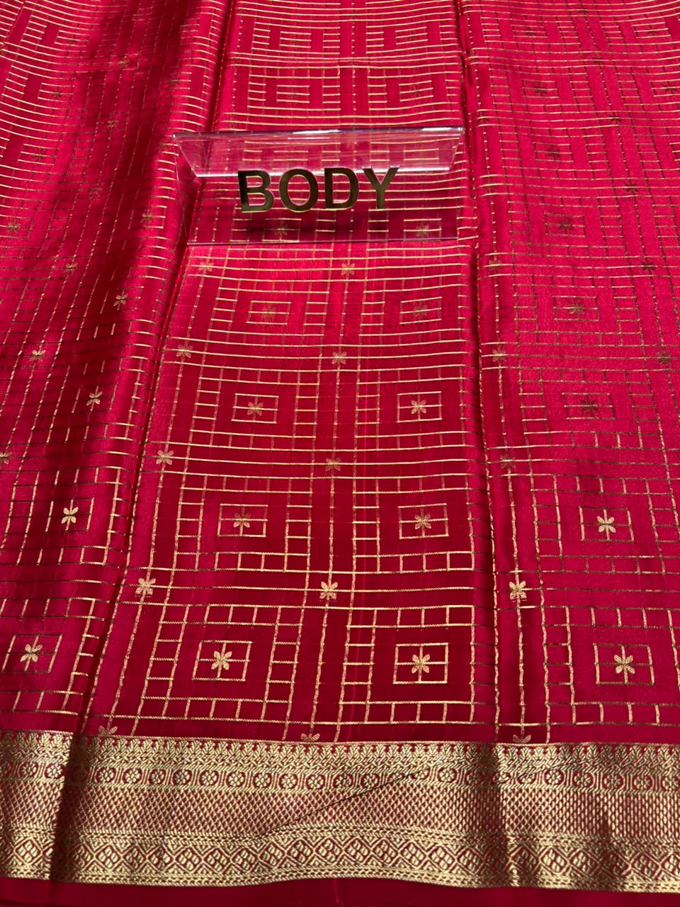 Pure Mysore Silk Saree.