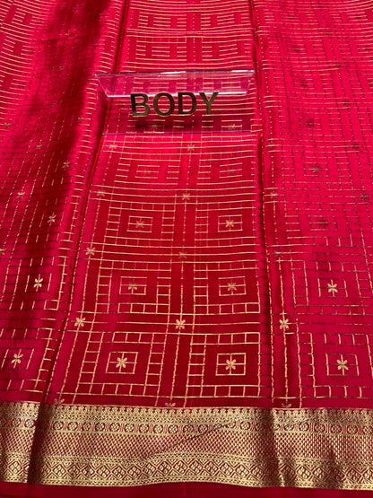 Pure Mysore Silk Saree.