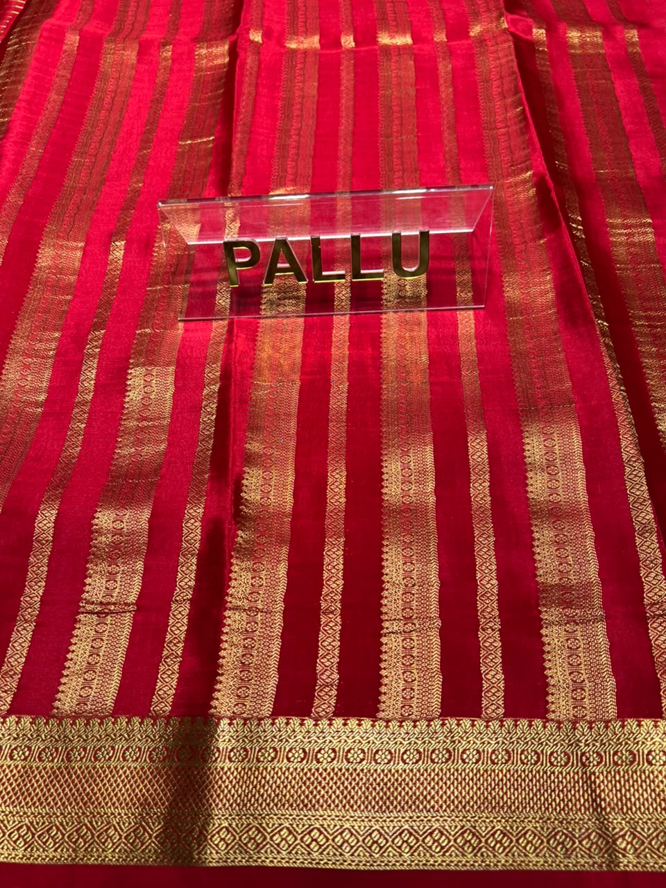 Pure Mysore Silk Saree.