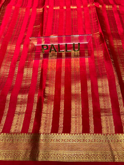 Pure Mysore Silk Saree.