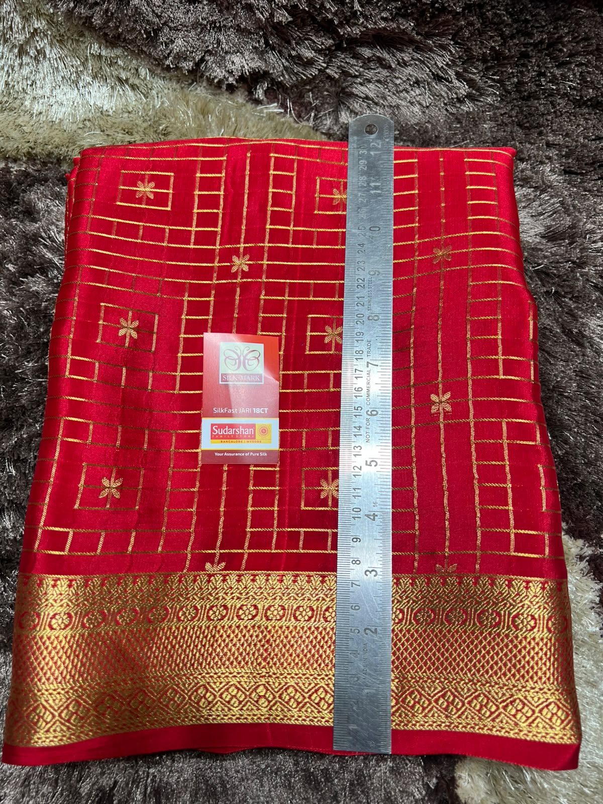 Pure Mysore Silk Saree.