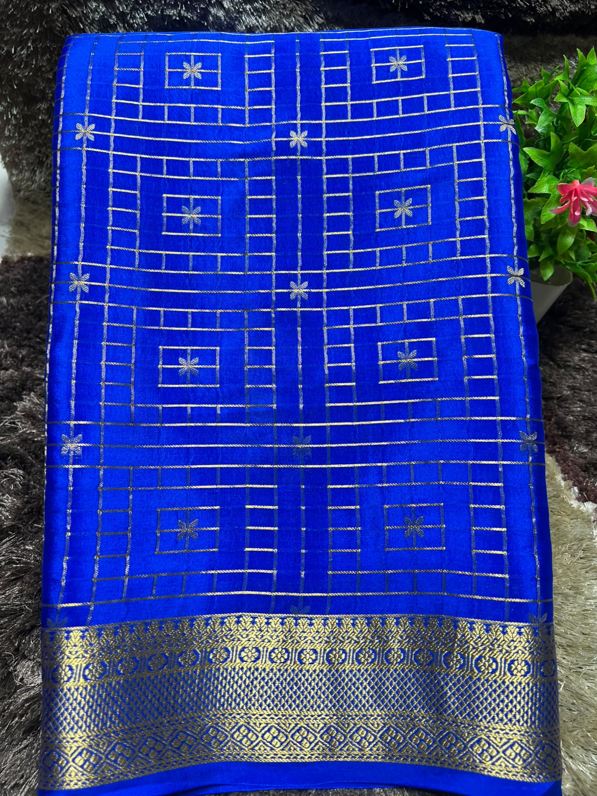 Pure Mysore Silk Saree.