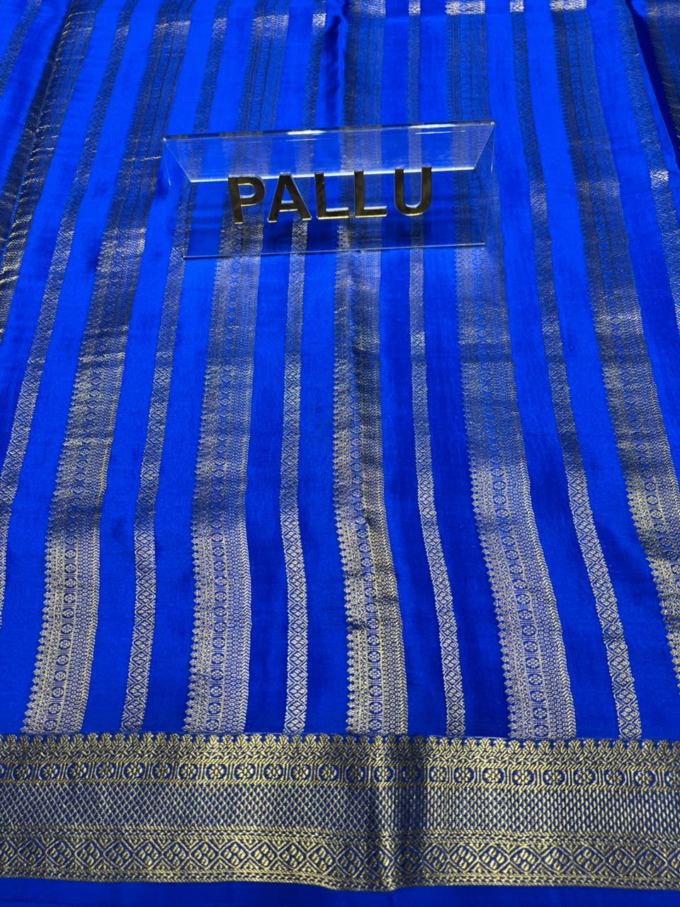 Pure Mysore Silk Saree.