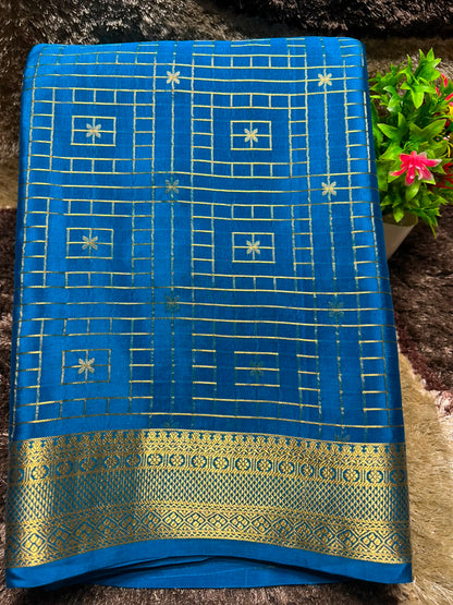 Pure Mysore Silk Saree.