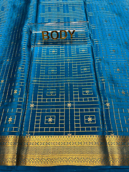 Pure Mysore Silk Saree.