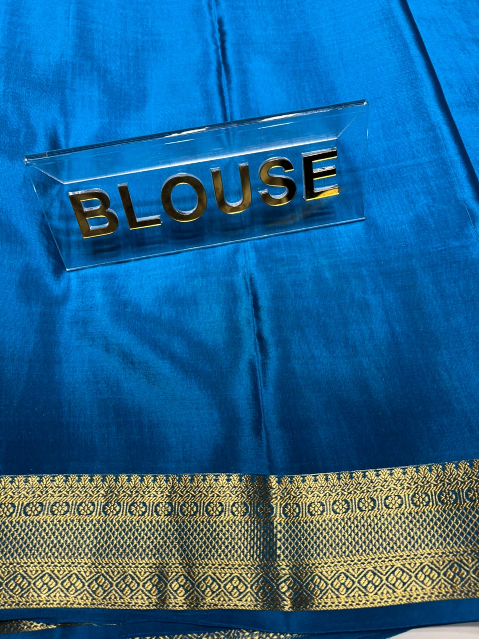 Pure Mysore Silk Saree.