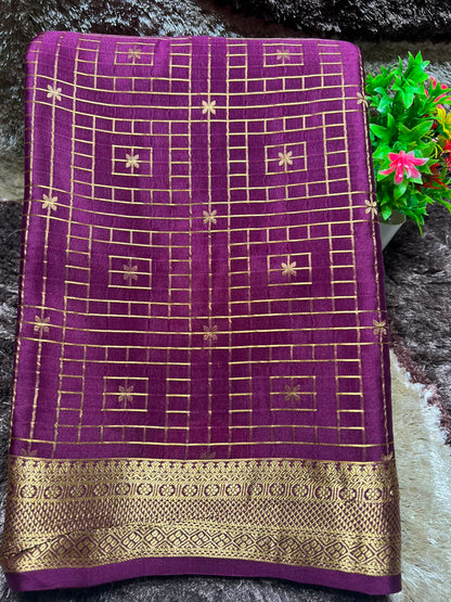 Pure Mysore Silk Saree.