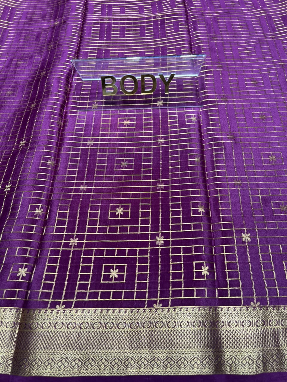 Pure Mysore Silk Saree.