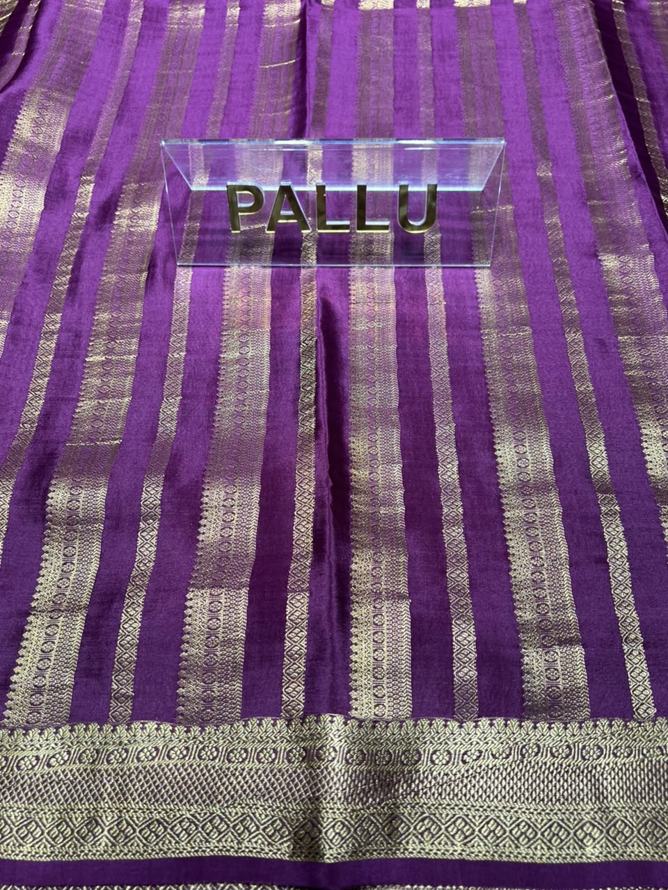 Pure Mysore Silk Saree.