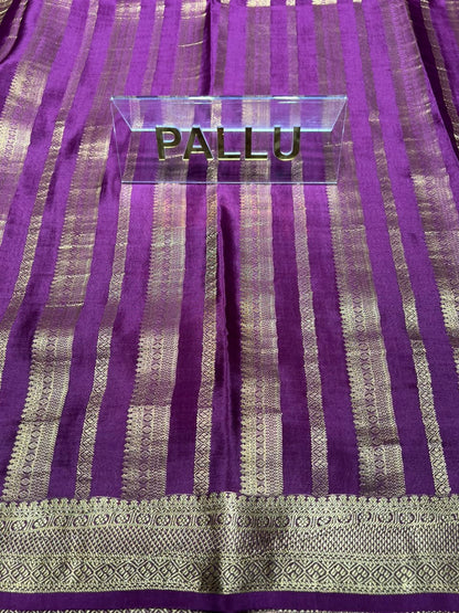 Pure Mysore Silk Saree.